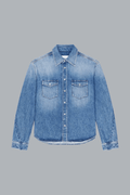 DENIM CLASSIC SHIRT BLUE