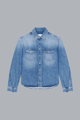 DENIM CLASSIC SHIRT BLUE