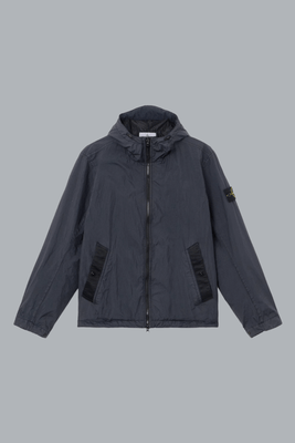 GARMENT DYED CRINKLE REPS NY JACKET NAVY BLUE