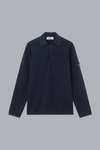 MICRO STITCH SOFT ORGANIC COTTON POLO SHIRT NAVY BLUE