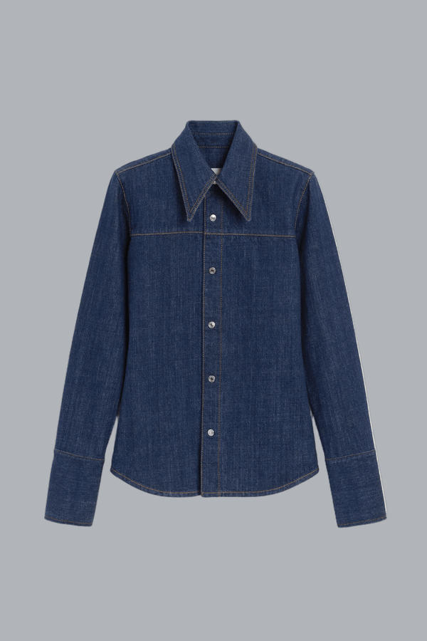 SHARP COLLAR SHIRT