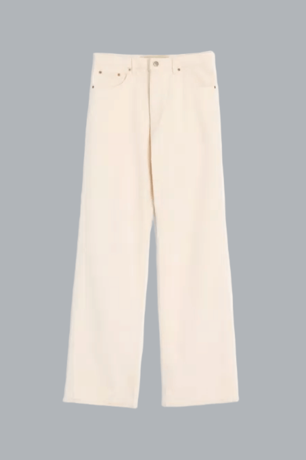 DENIM 5 POCKETS WHITE