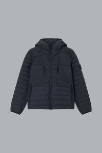 SEAMLESS TUNNEL NYLON DOWN-TC JACKET NAVY BLUE