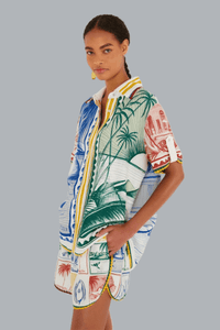 BRASIL VINTAGE OFF-WHITE SHIRT