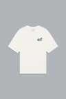 VINE EMBROIDERED SLOGAN T-SHIRT