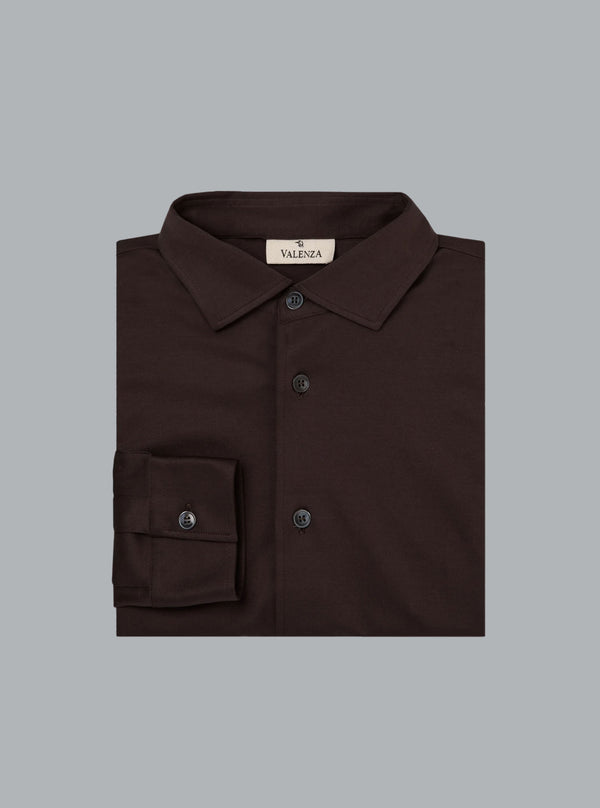Interlock Supima Dark Brown