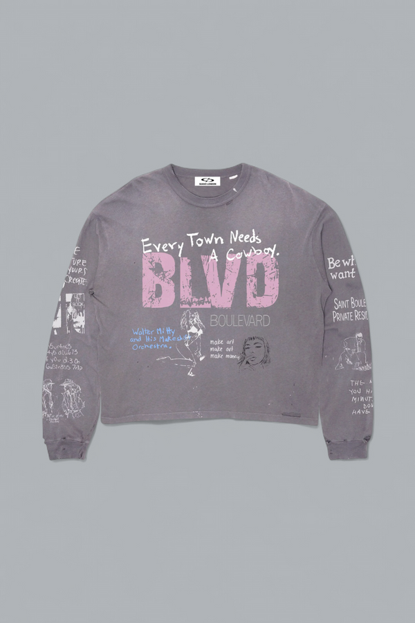 BOULEVARD LONG SLEEVE T-SHIRT