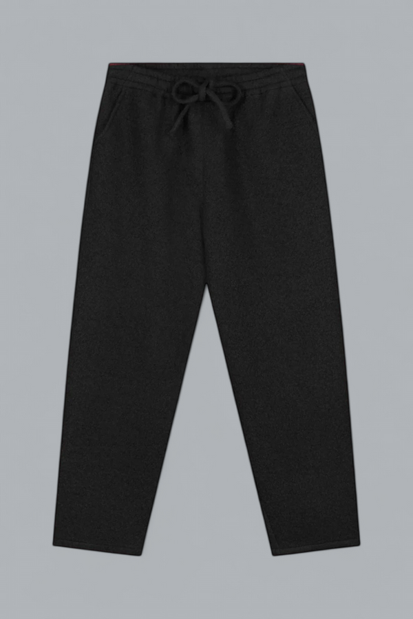 BOILED WOOL PANTS