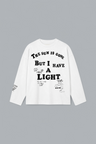 SUN IS GONE REVERSIBLE LONG SLEEVE T-SHIRT
