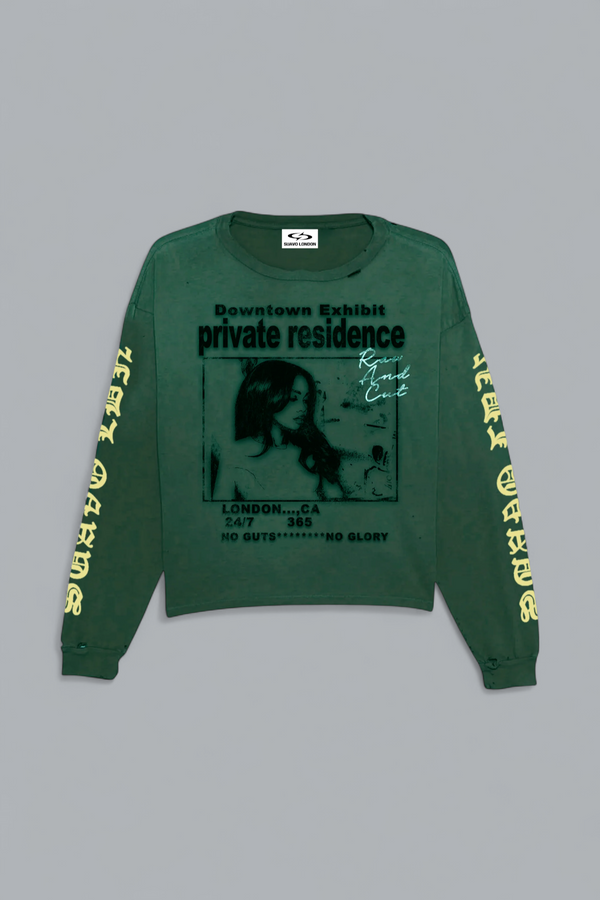 PRIVATE RESIDENCE LONG SLEEVE T-SHIRT