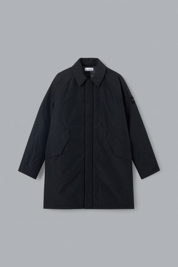 Mantel aus Micro-Twill