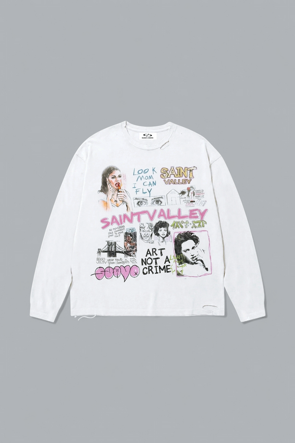 MOM I CAN FLY LONG SLEEVE T-SHIRT